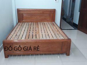 Giường ngủ gỗ Xoan Ta